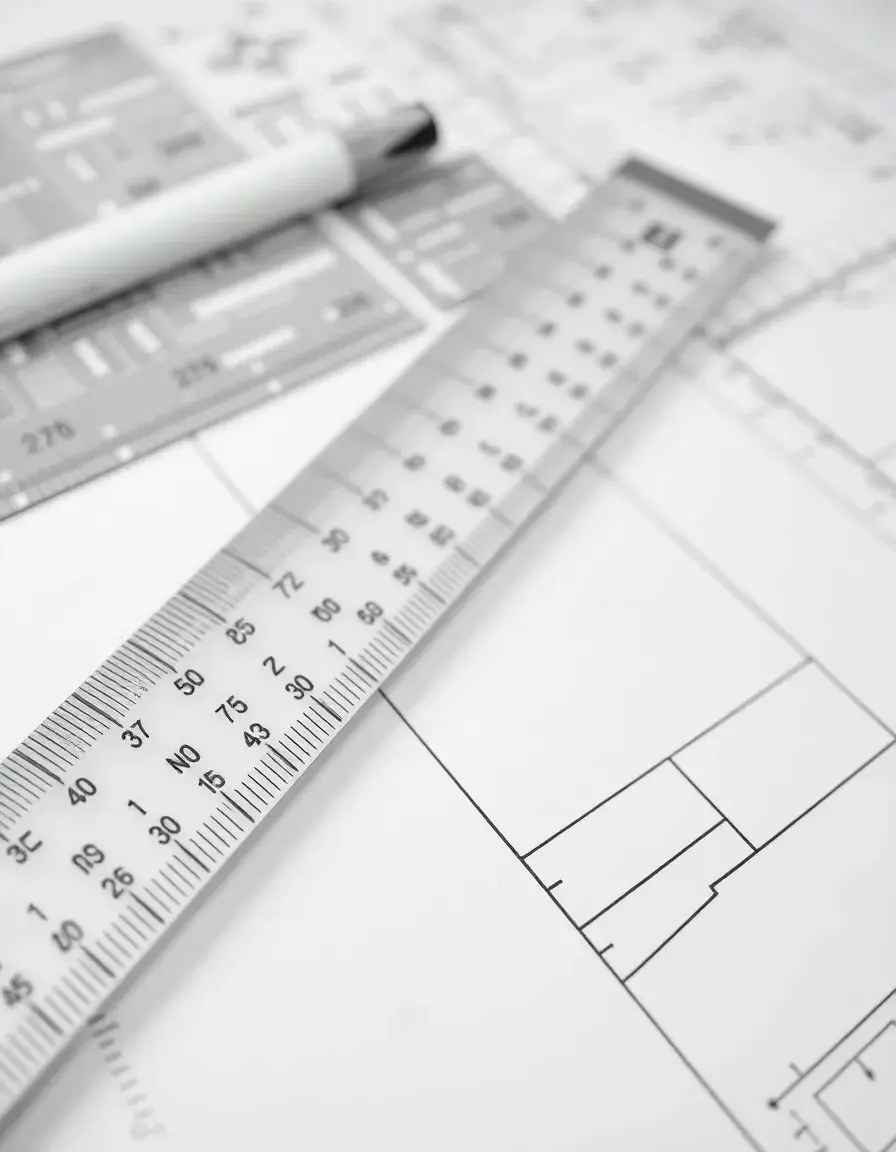 Design Ruler per progettazione penisola per cucina