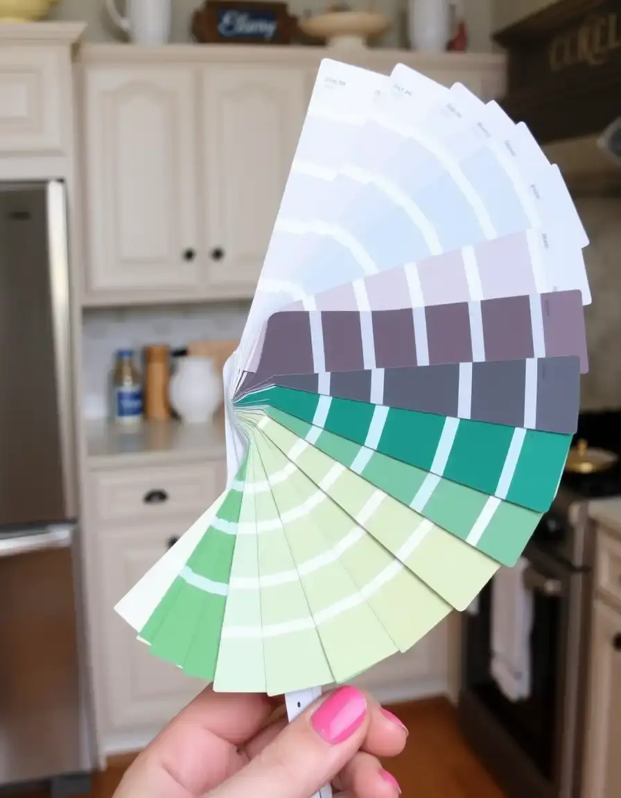 Mazzetta colori per interni cucina