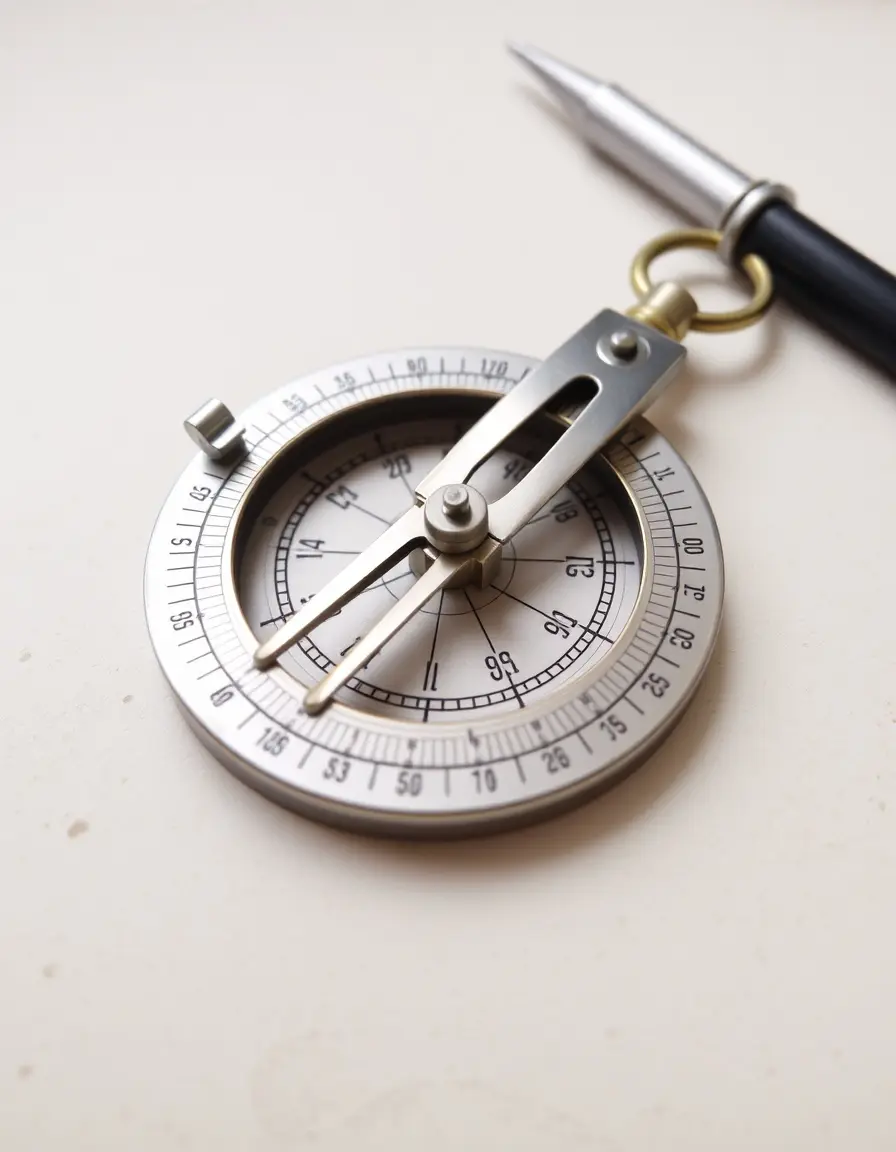 Compass Set in metallo per design cucina