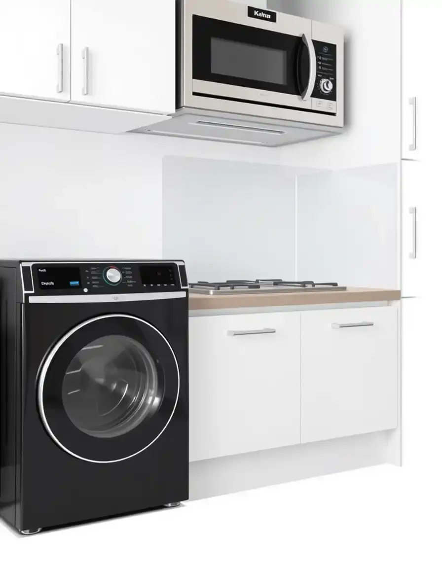 Tappeto in PVC trasparente impermeabile per elettrodomestici