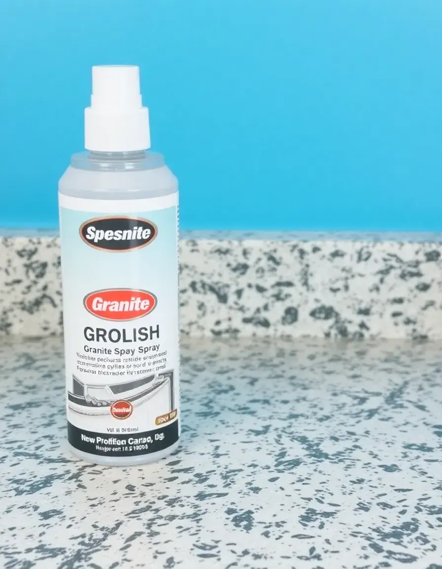 Spray lucidante per superfici in granito e pietre naturali