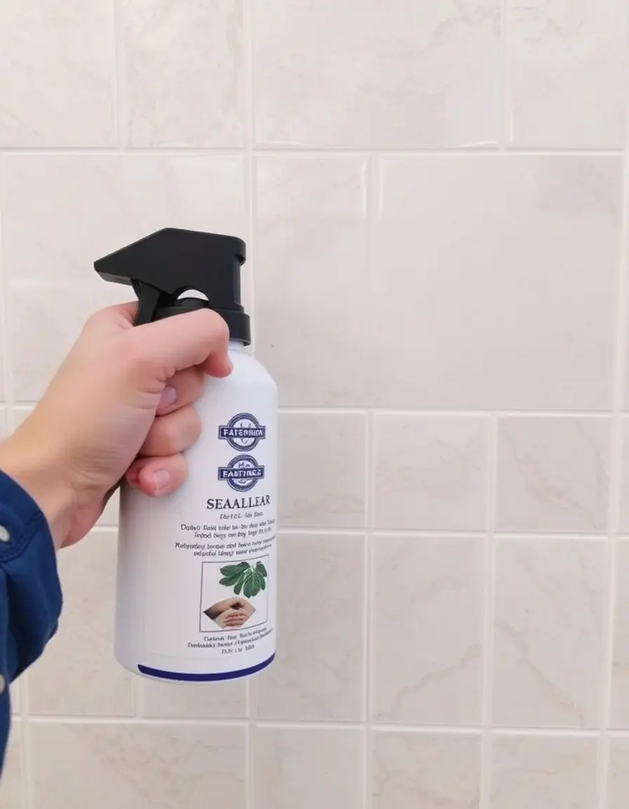 Spray sigillante protettivo per fughe mattonelle cucina