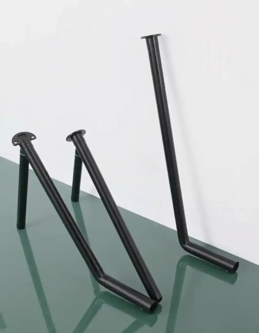 Kit di estensione gambe sedia in metallo nero