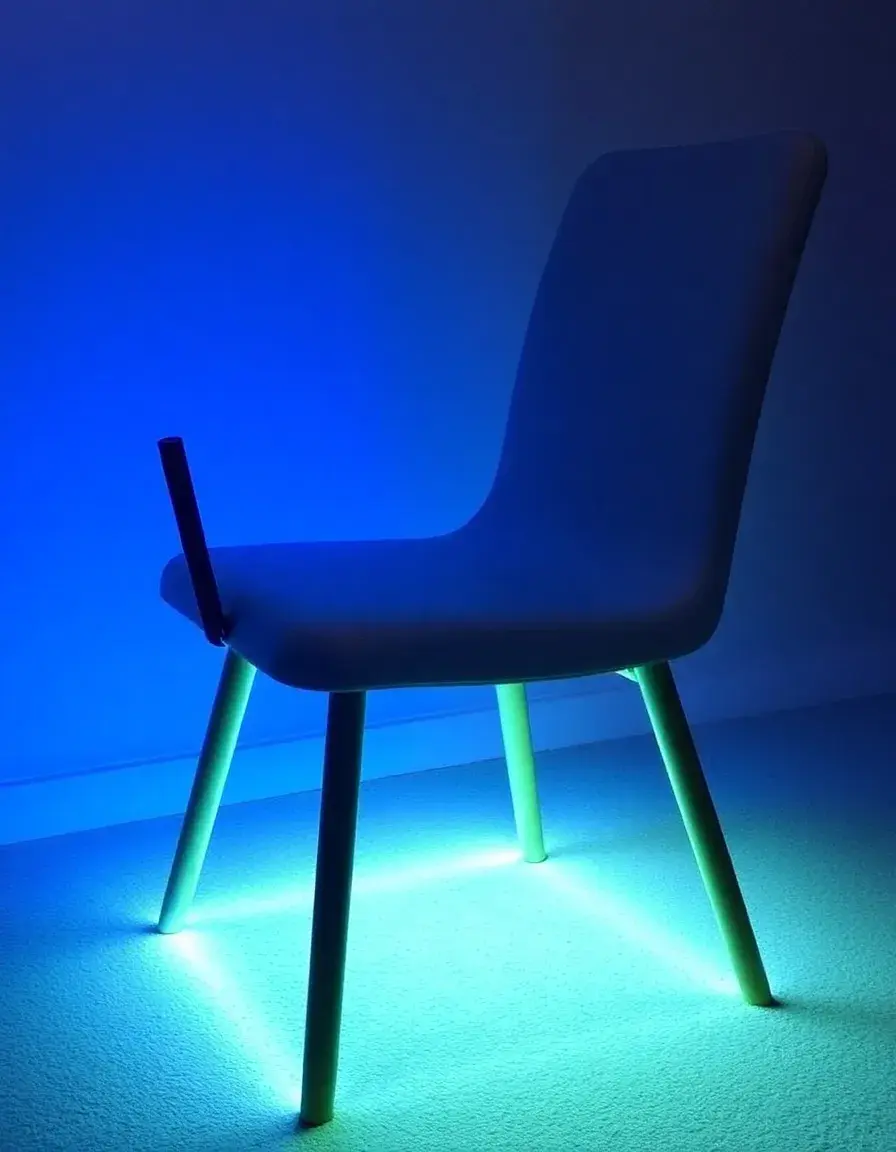 Luce LED a batteria per illuminazione sotto sedia