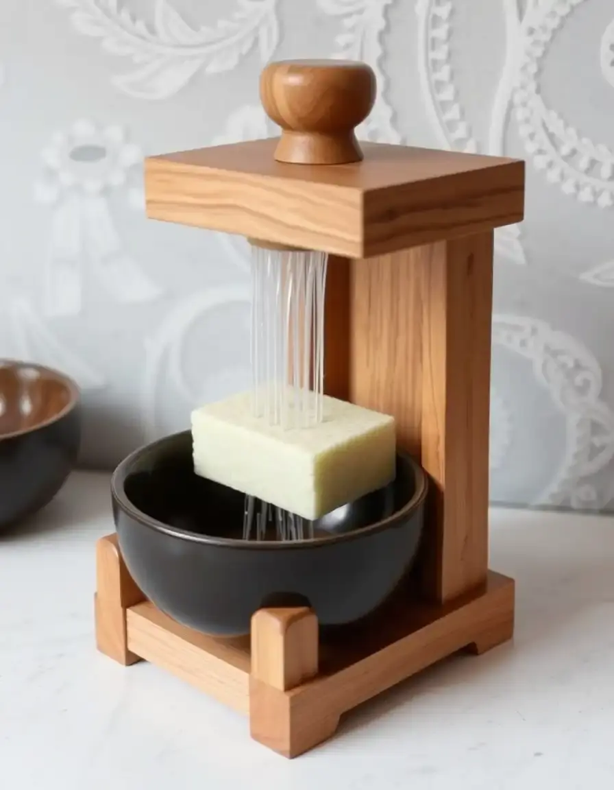 Tofu Press in legno regolabile per drenare acqua