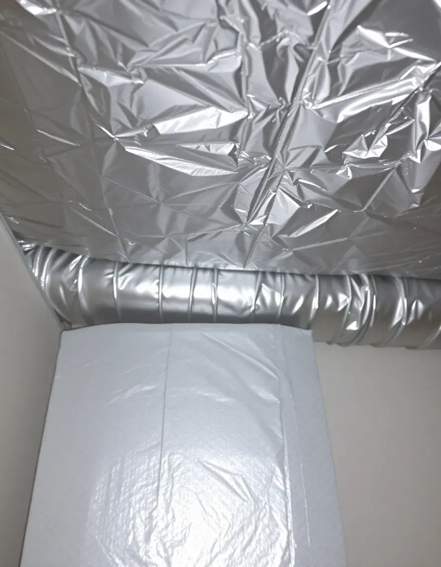 Rivestimento isolante termico per tubi ventilazione