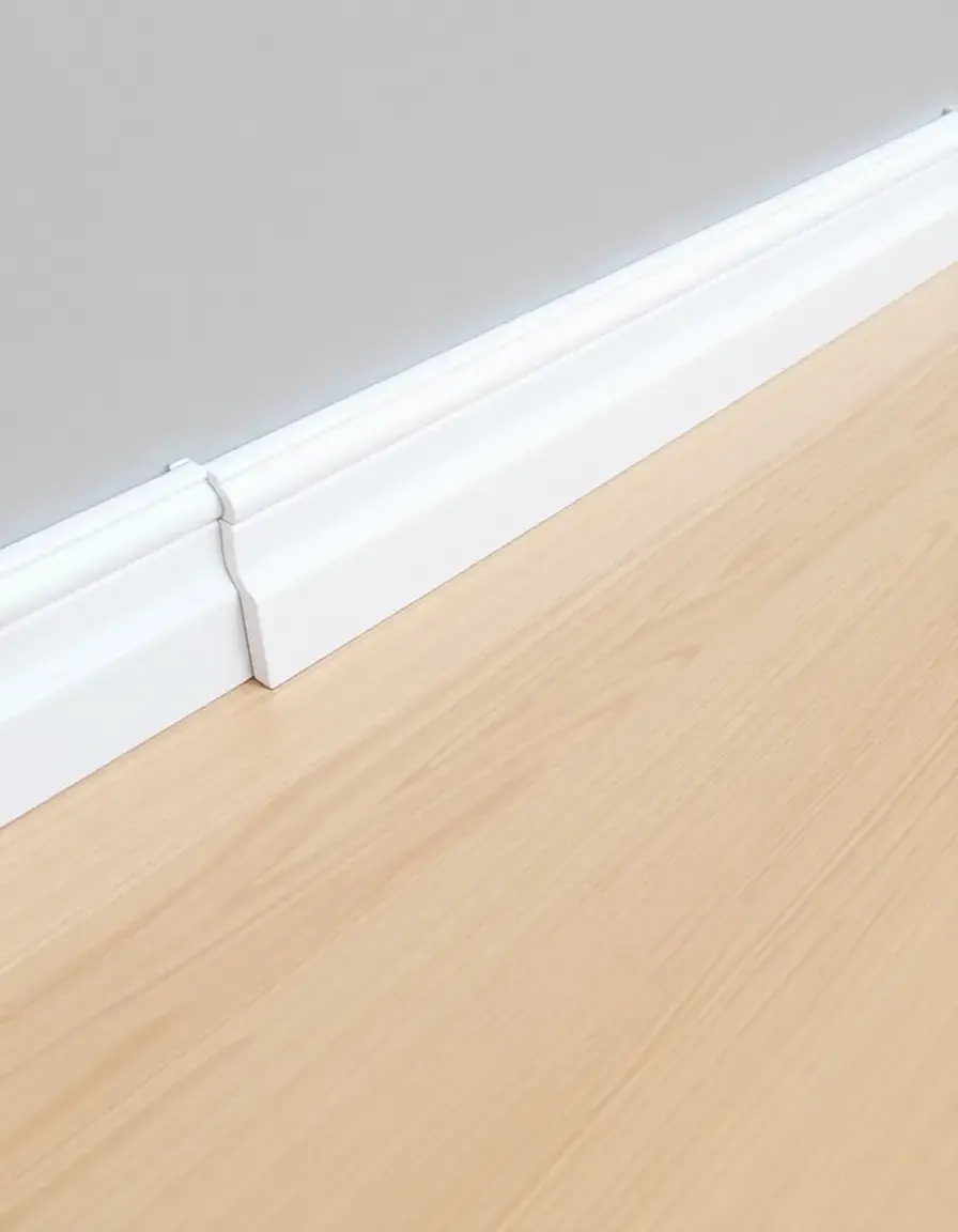 Zoccolo Cucina in PVC bianco 3 metri