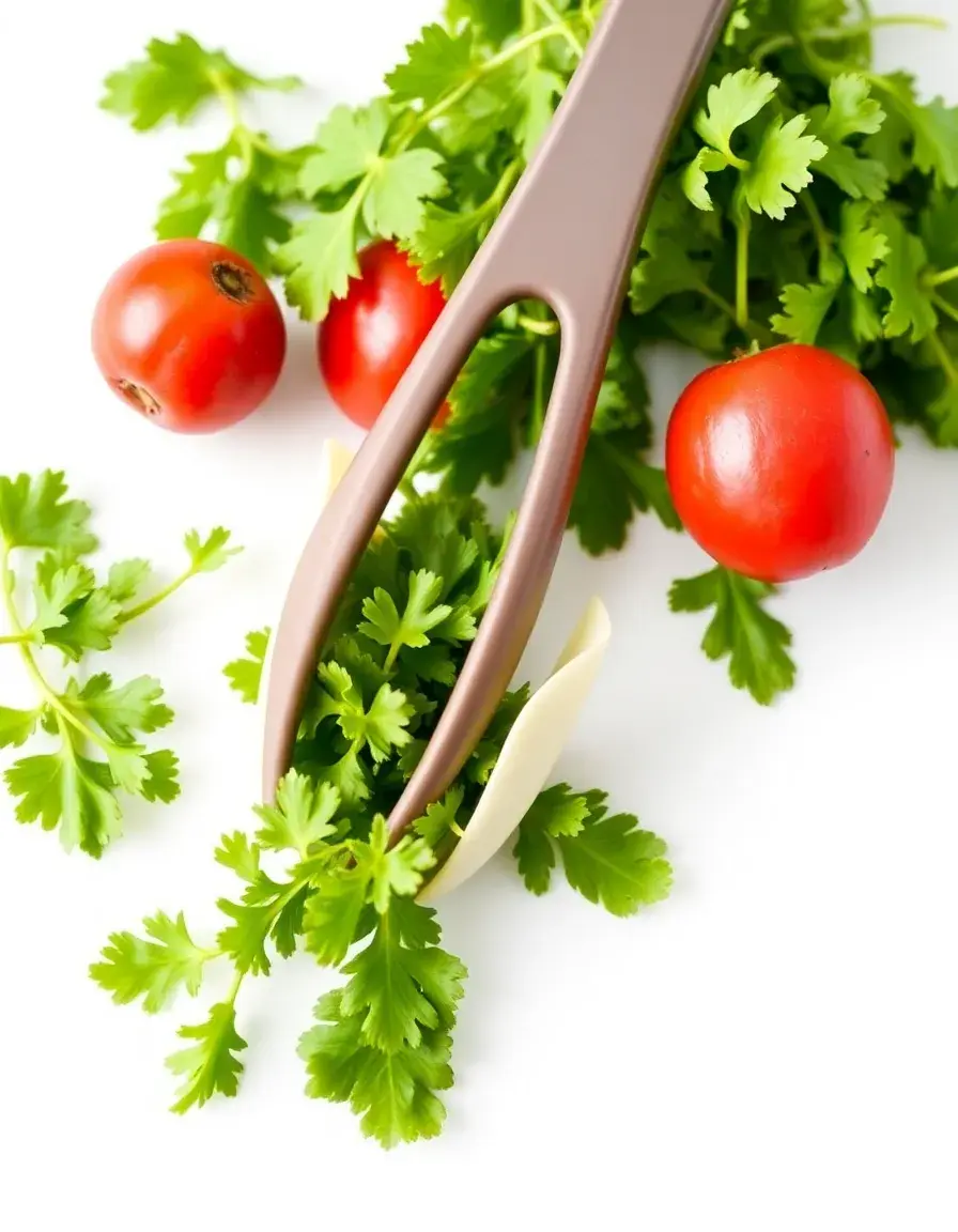 Pinze lunghe in silicone per verdure