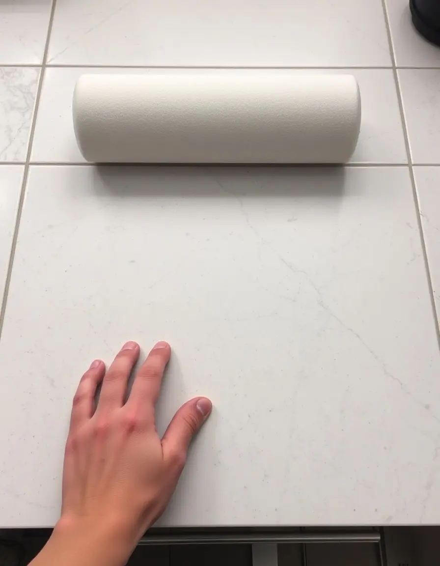 Rullo pressore per installazione piastrelle adesive