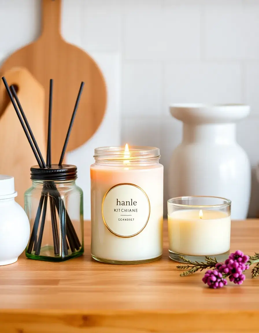 Set di candele profumate per la cucina arredare una cucina