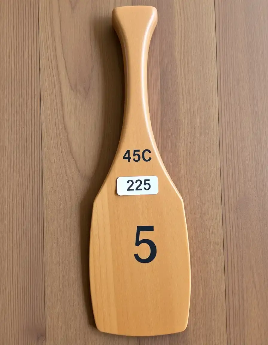 Paletta per aste numerata in legno asta del mobile a torino