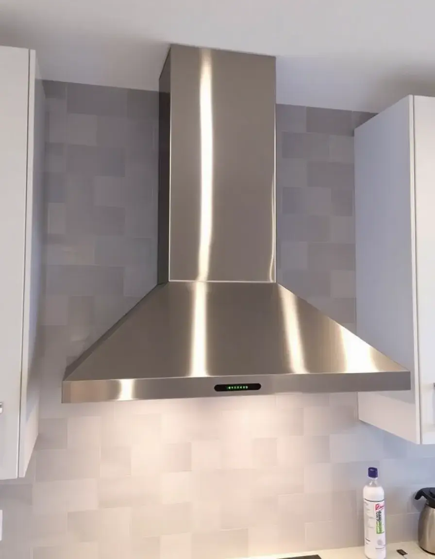 Estensione camino in acciaio inox per cappa cucina