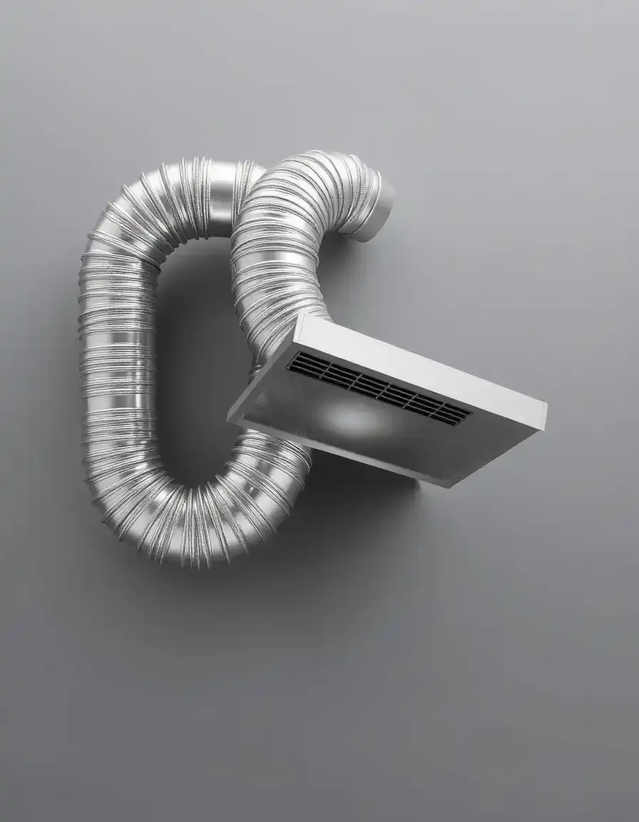 Tubo ventilazione flessibile in alluminio per cappa cucina