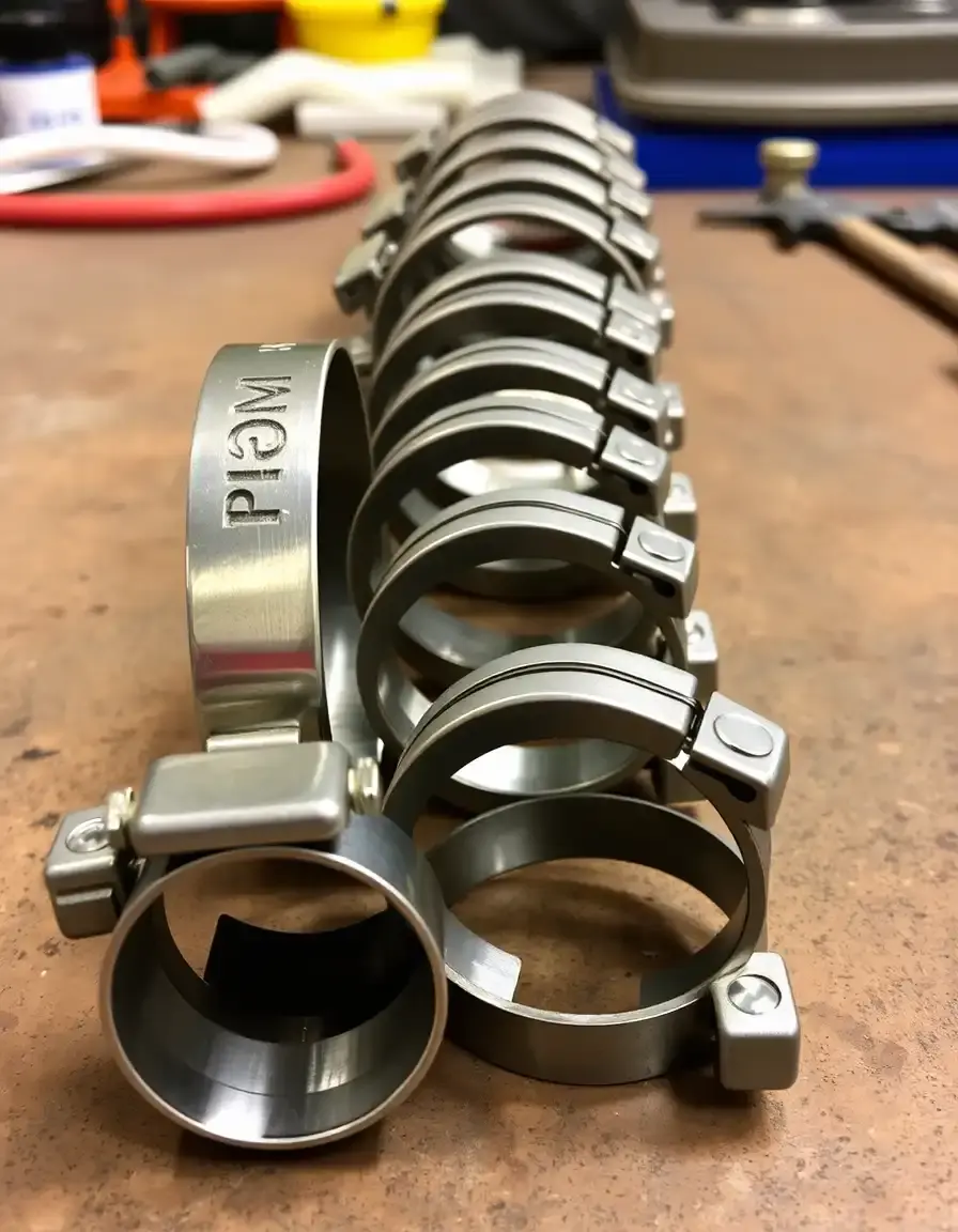 Fascette metalliche per fissaggio tubo cappa