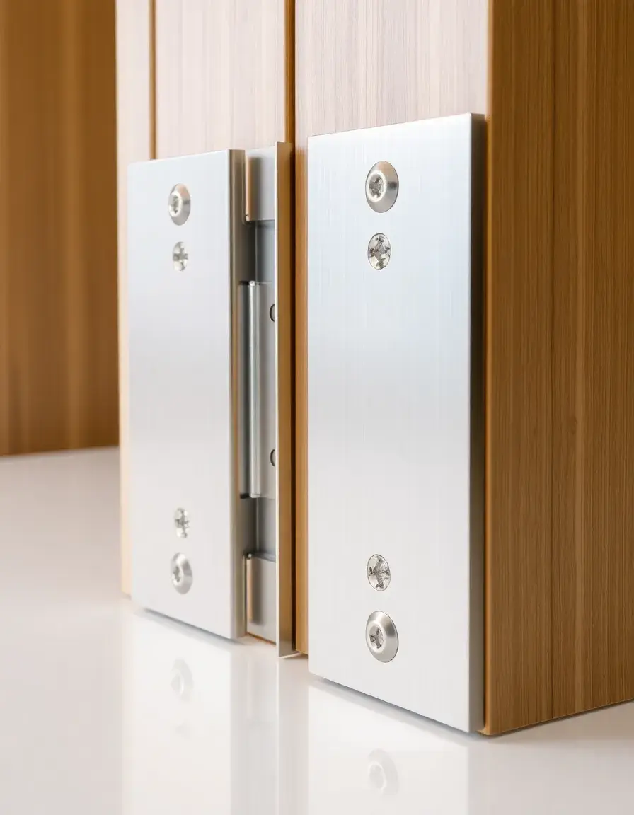 Cerniere Full Overlay in acciaio inox per mobili frameless