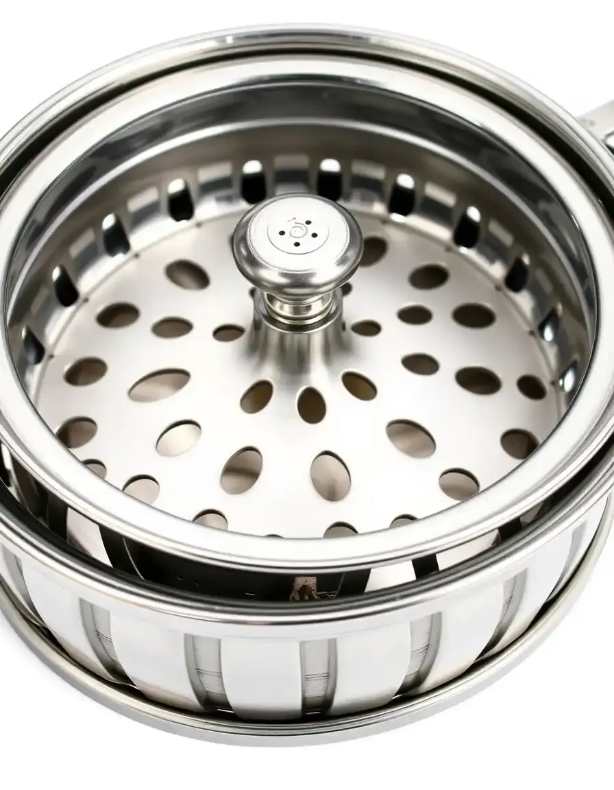 Cestello per cottura a vapore in acciaio inox pieghevole per cucinare broccoli