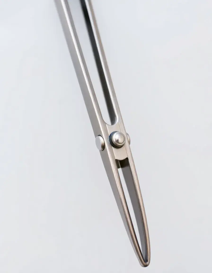 Pinze da portata in acciaio inox con blocco
