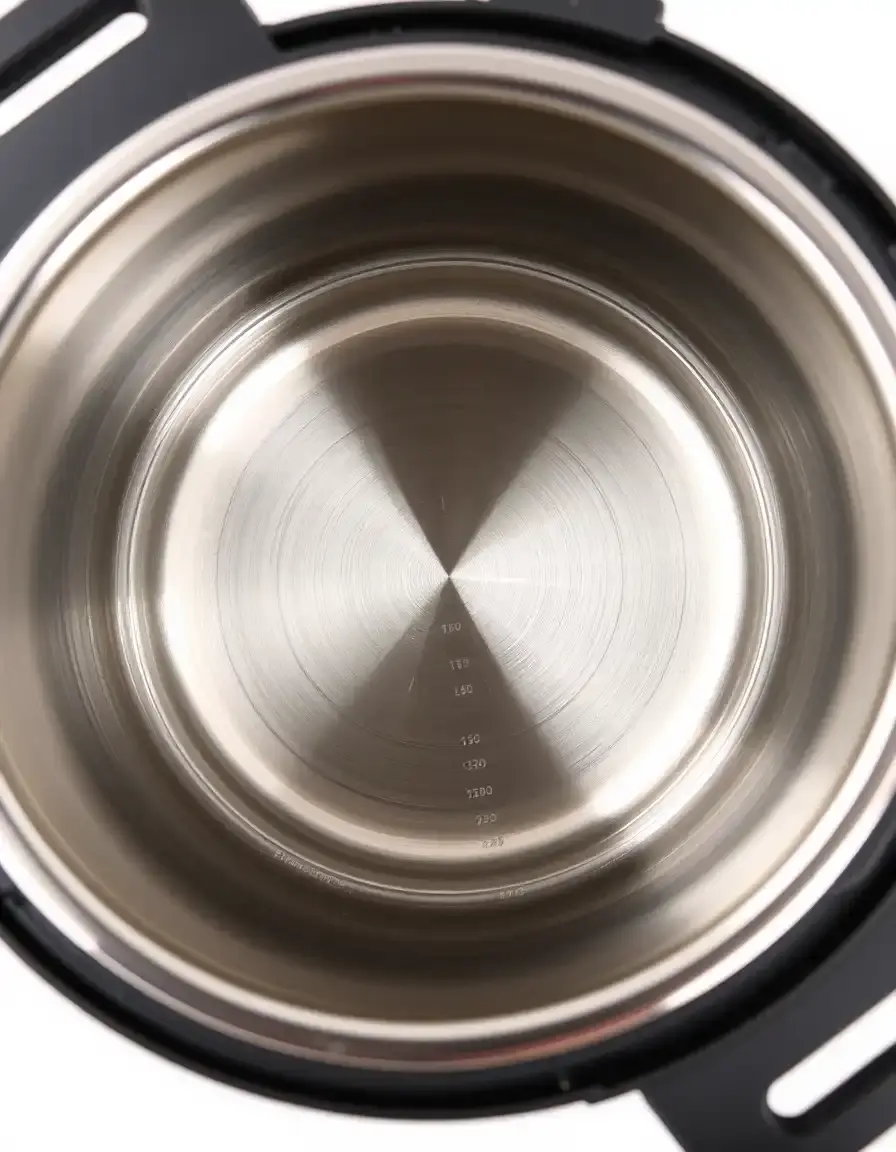 Pentola a pressione in acciaio inox per cottura rapida legumi