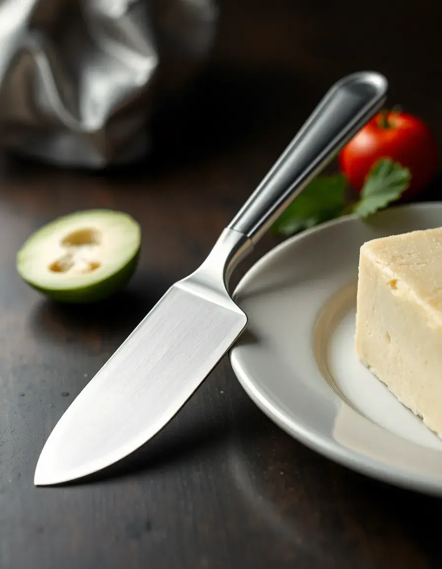 Coltello spalmatore per burro in acciaio inox