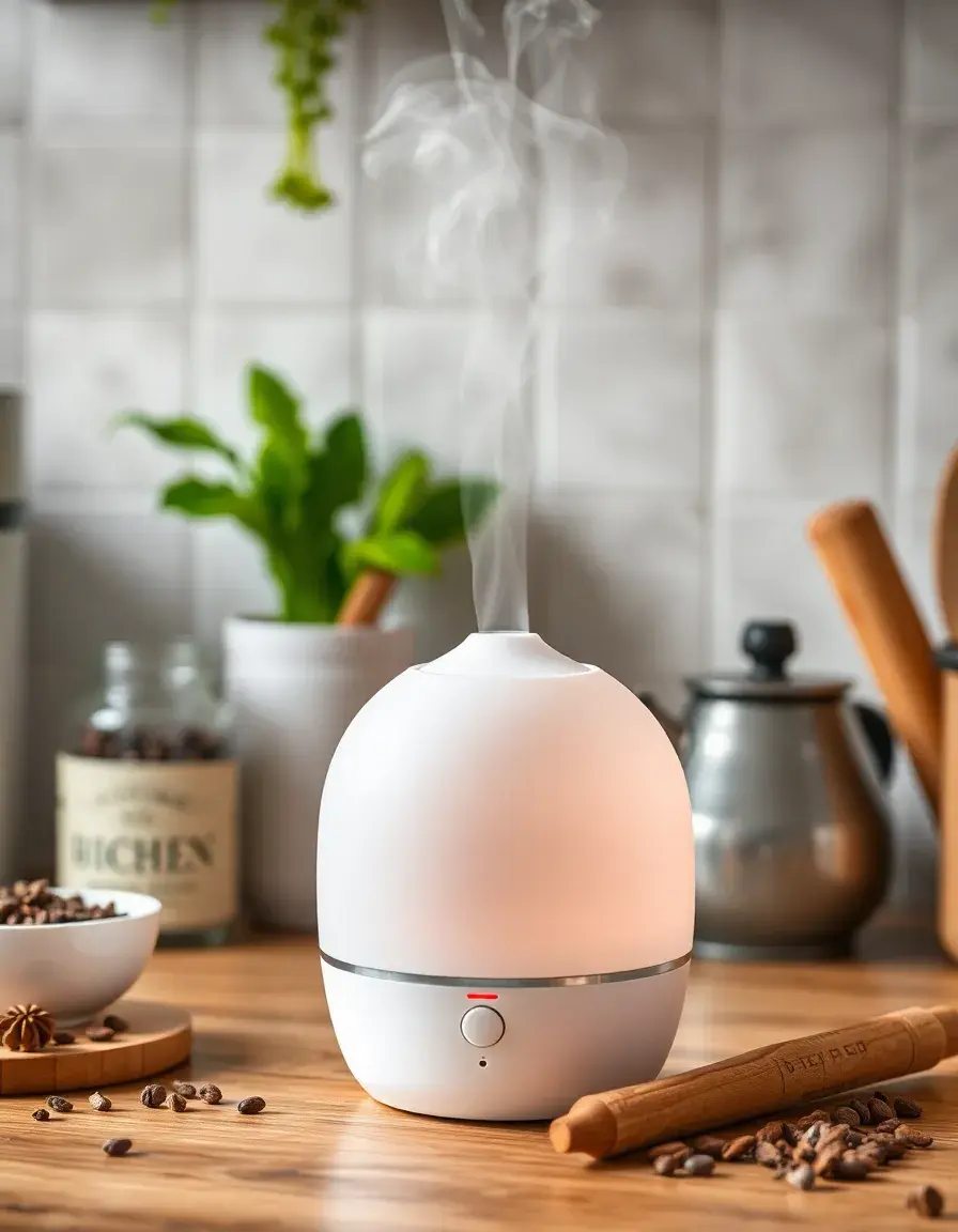 Diffusore elettrico di aromi per cucina per creare atmosfera durante la preparazione