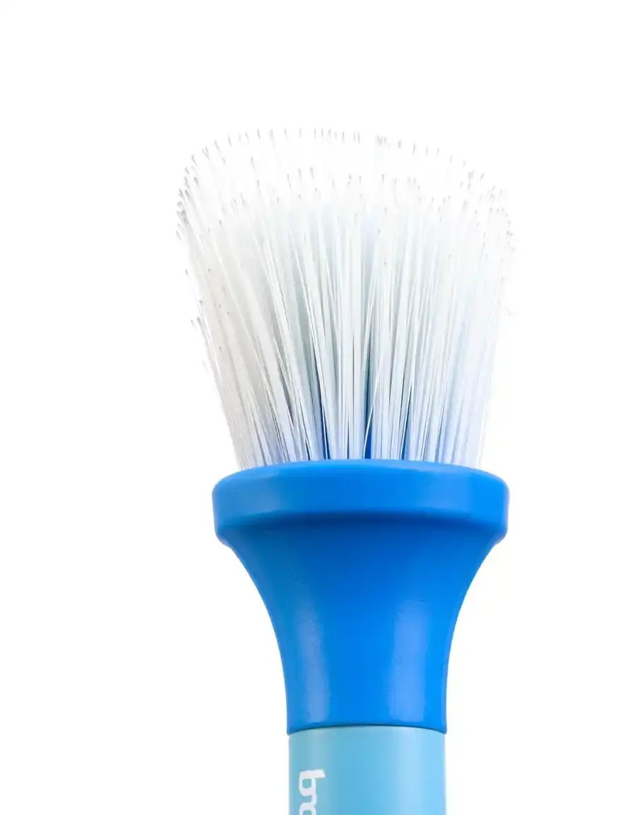 Spazzola in nylon con setole morbide per pulizia frutti di mare e seppie