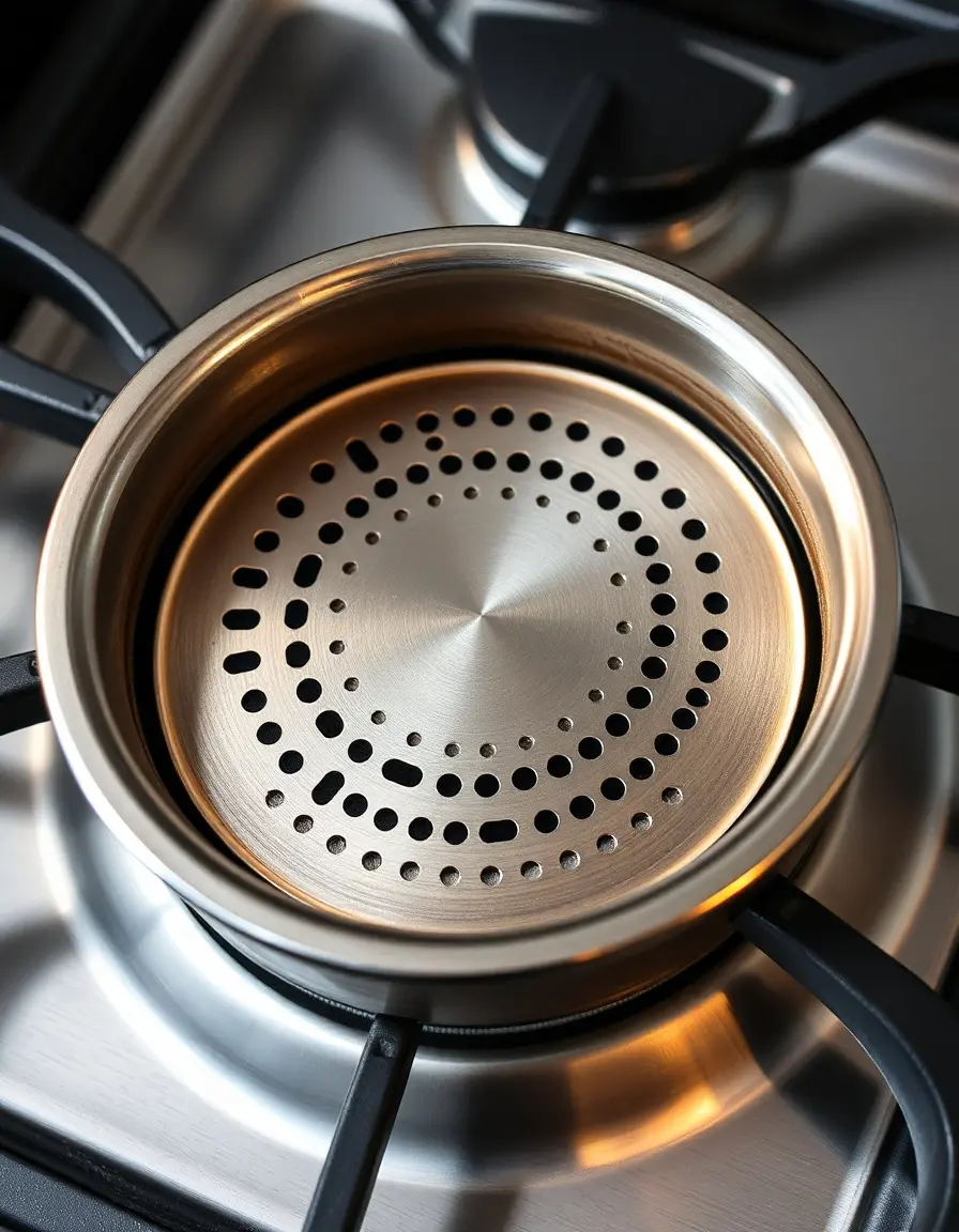 Diffusore di calore in metallo per cotture lente su fornelli a gas