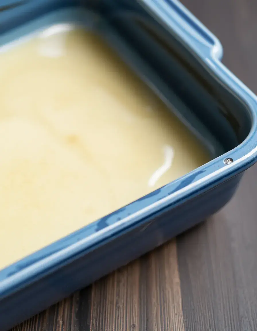 Teglia da forno in ceramica blu rettangolare