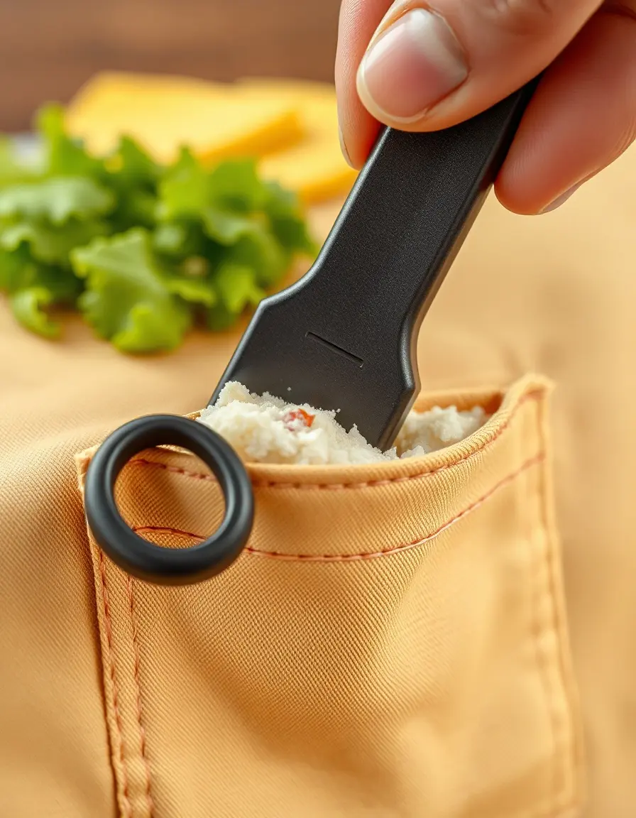 Strumento per farcire la pita senza romperla