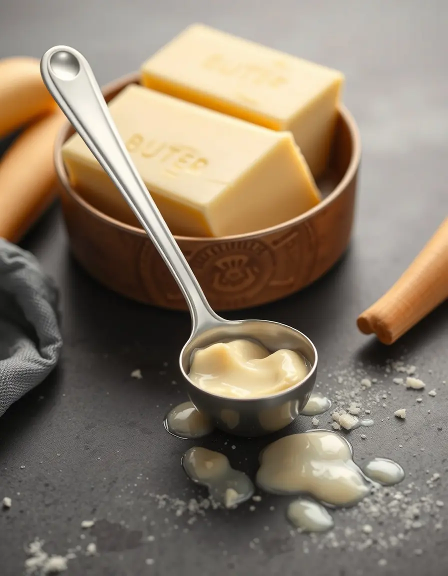 Butter Melting Ladle - Mestolo mini in acciaio per fondere burro