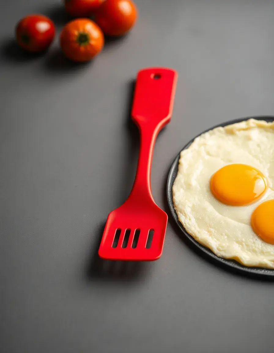 Spatola flessibile per omelette e uova