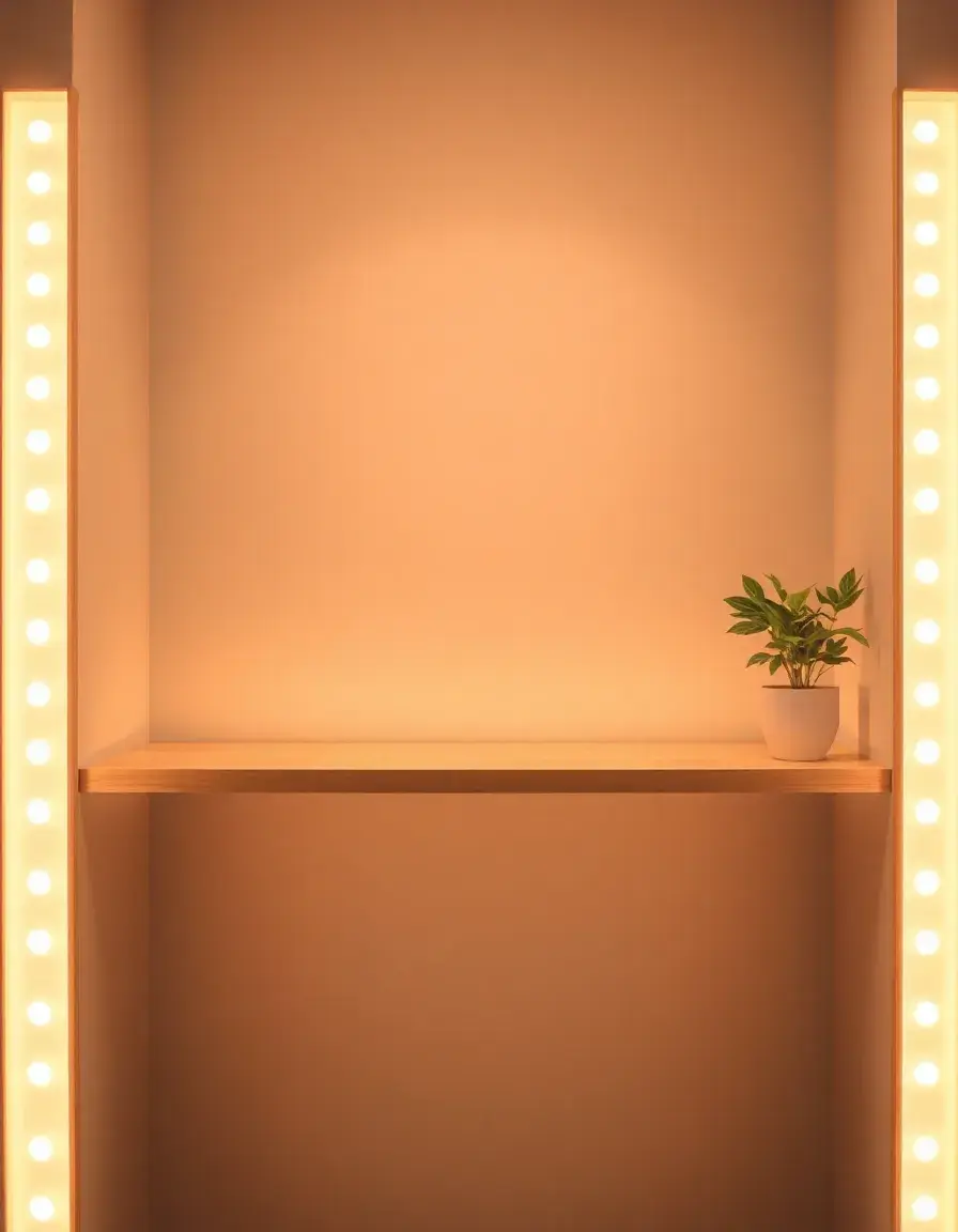 Striscia LED calda per illuminazione sottopensile cucina