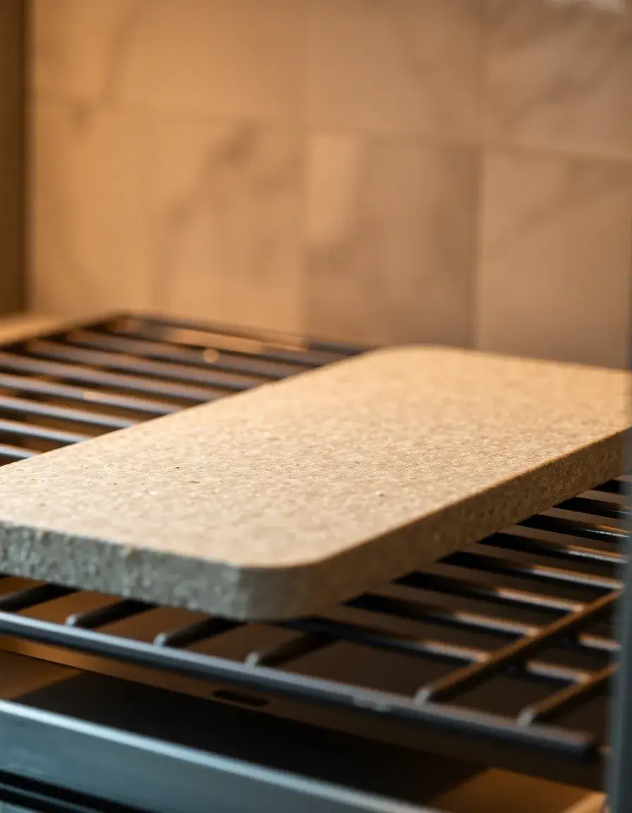 Pietra refrattaria rettangolare in cordierite per cottura pane e pizza