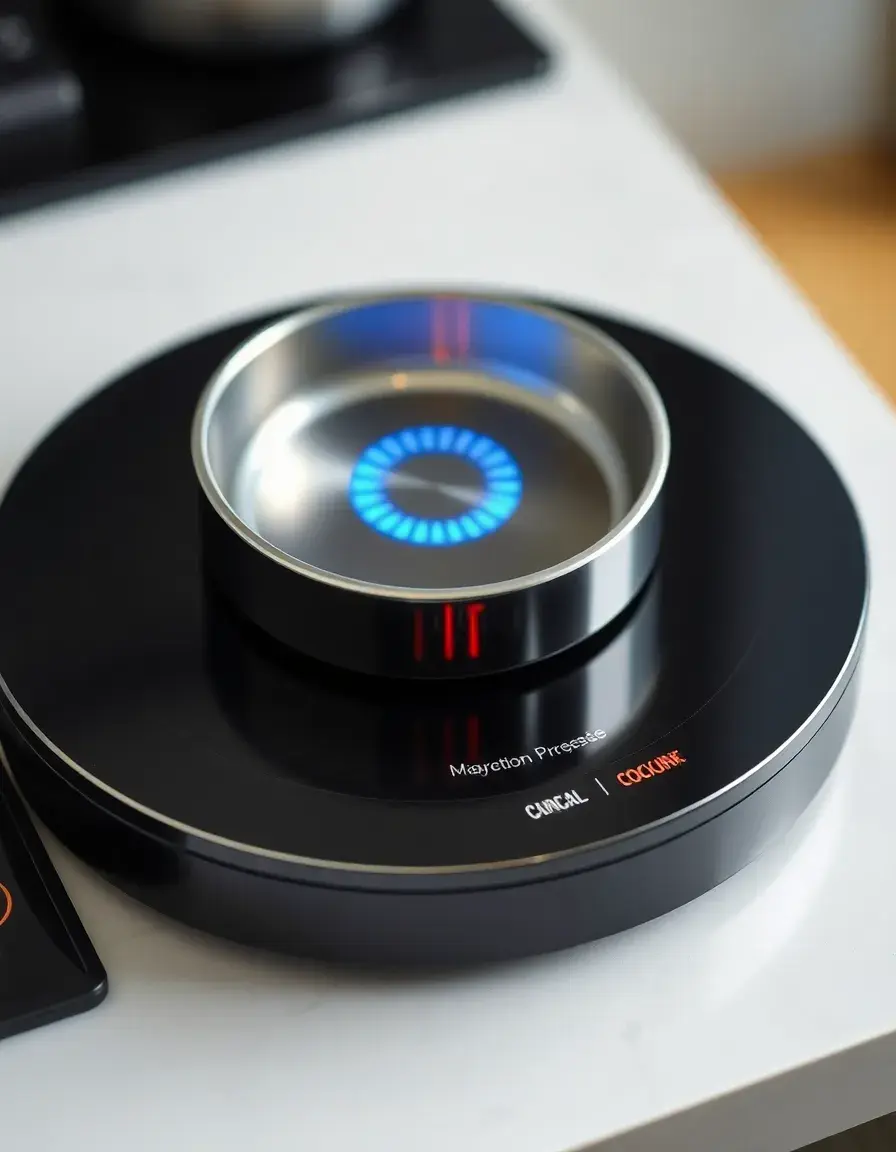 Tester magnetico per pentole cucina a induzione piccolo e rotondo