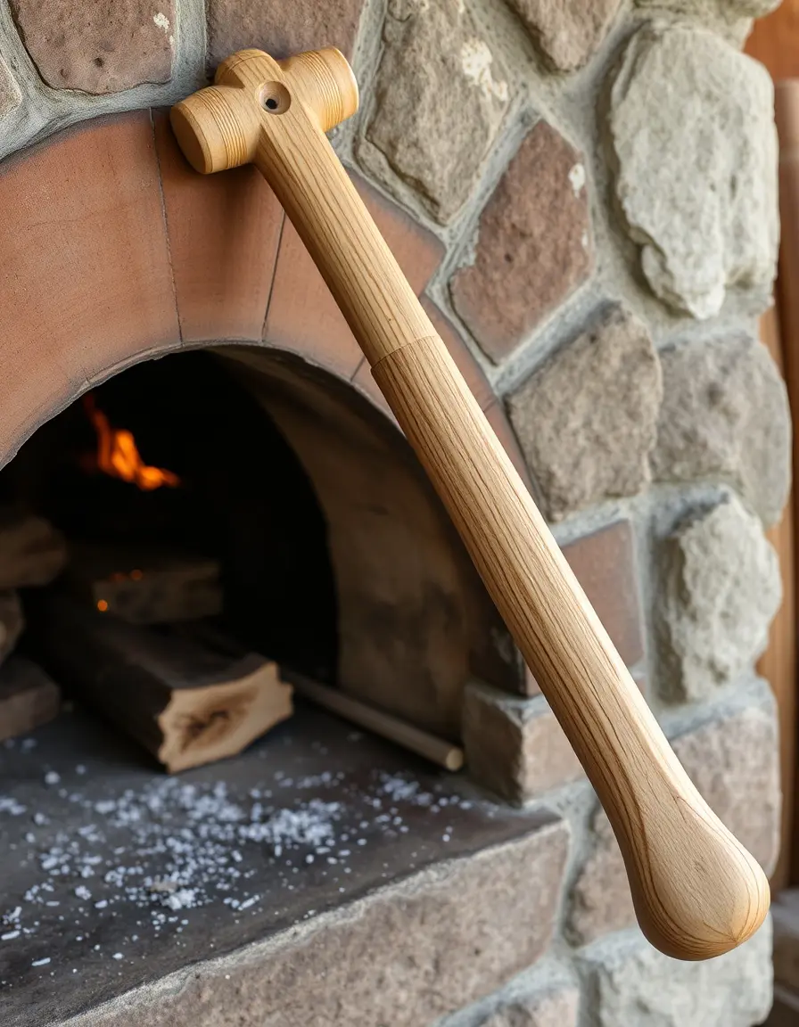 Pala in legno per forno a legna cucina formello