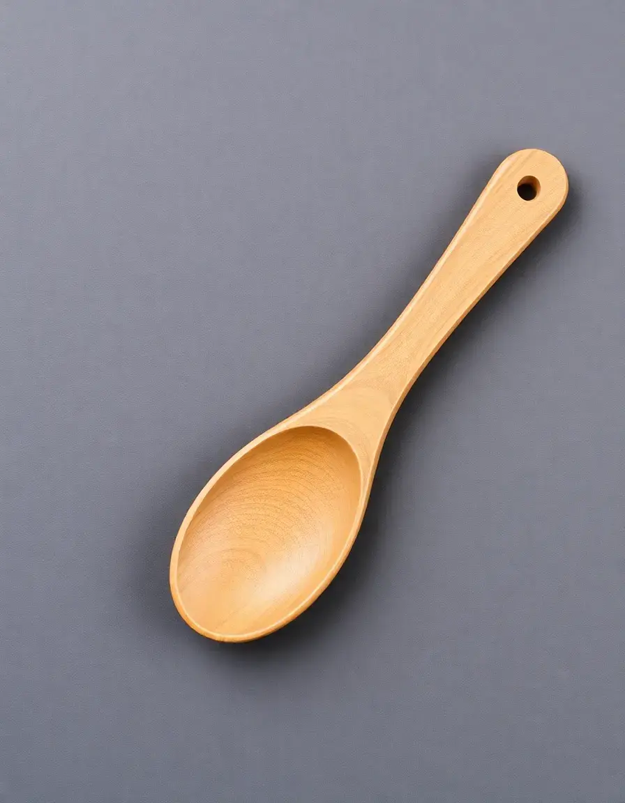 Cucchiaio in legno di ulivo per cucinare stufati