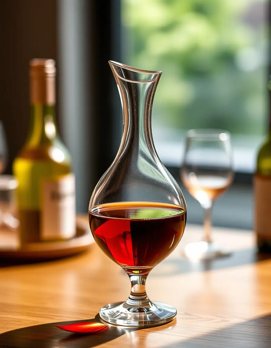Decanter per vino in vetro cucina formello