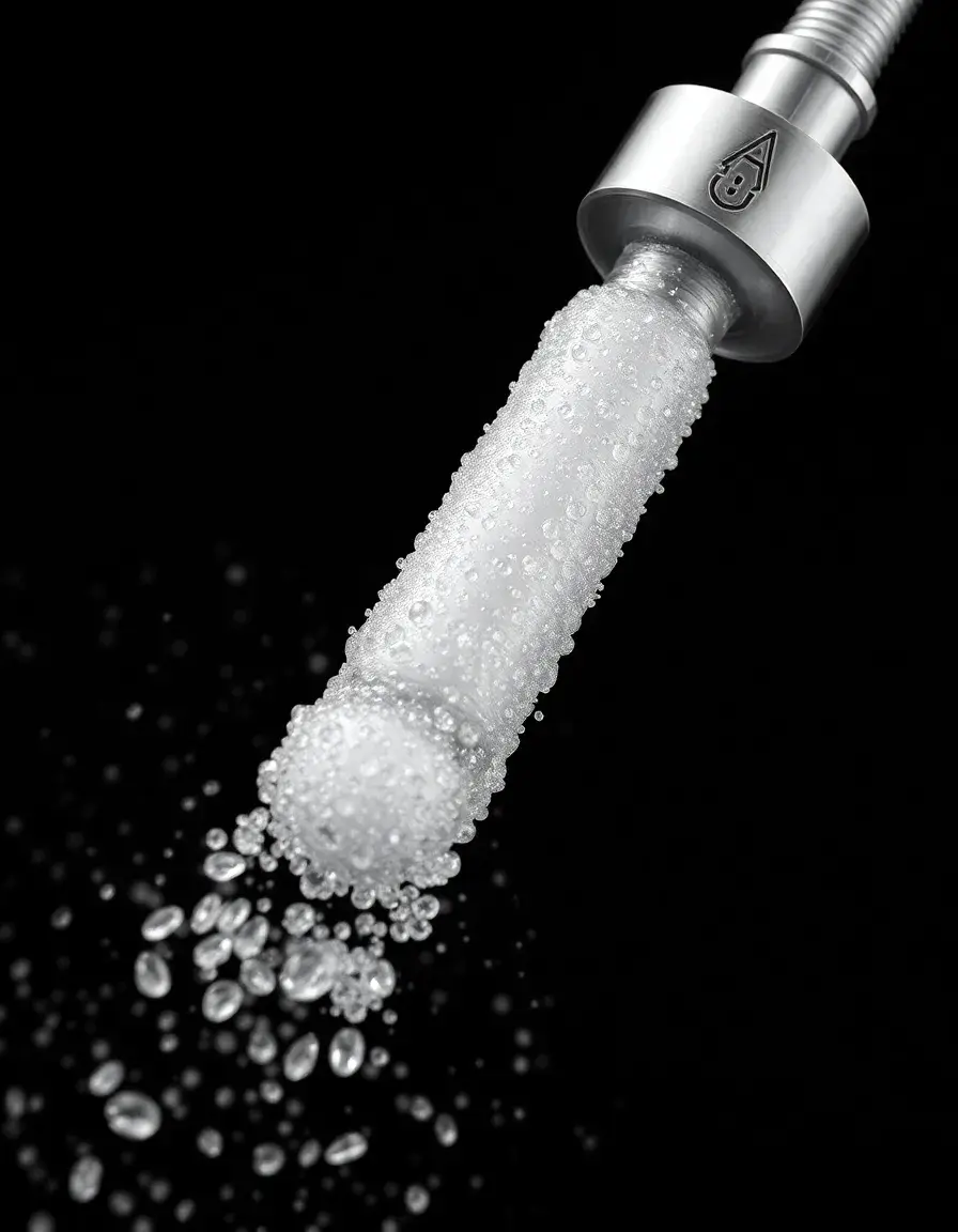 Sifone per spume in alluminio professionale