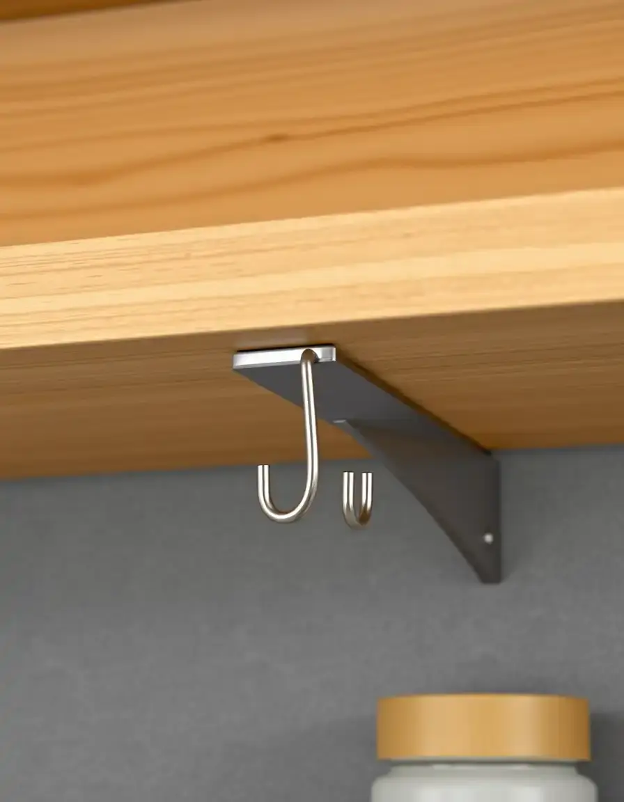 Ganci sottopensile in metallo per tazze e utensili