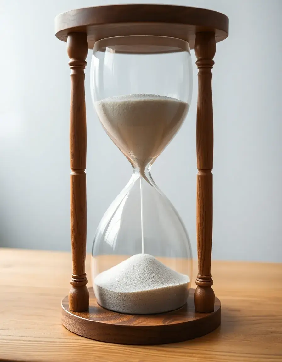 Timer a clessidra grande per tempi di bollitura lunghi