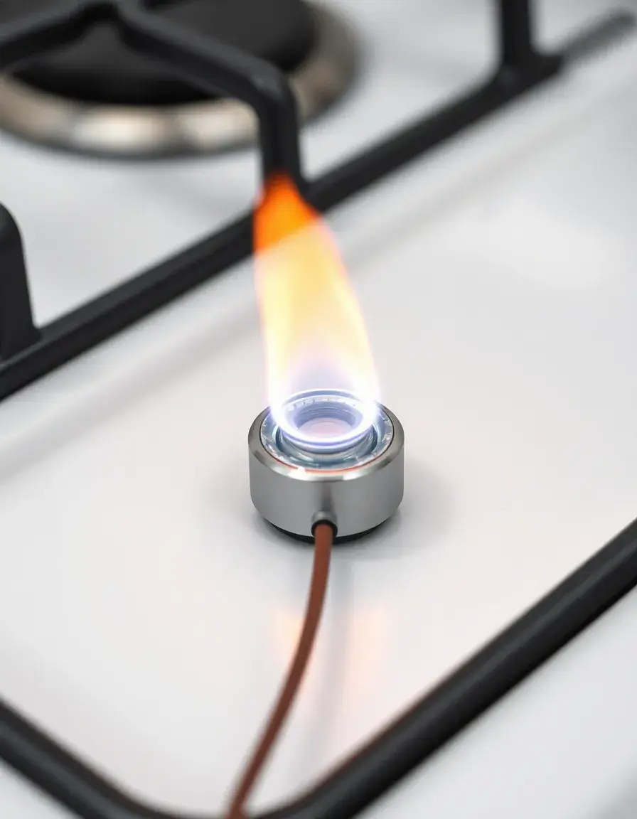 Kit pulsante accensione piezoelettrica per piani cottura a gas