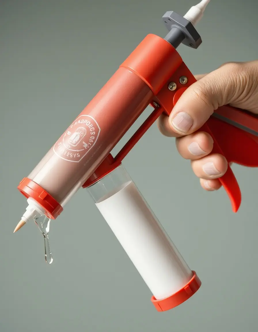 Pistola per silicone antigoccia professionale