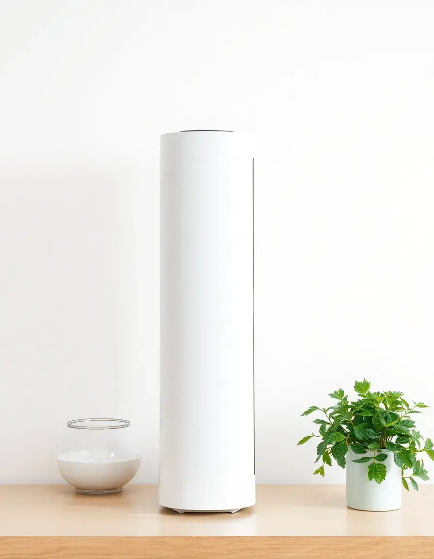 Air Purifier compatto con filtro HEPA per purificare l'aria in cucina
