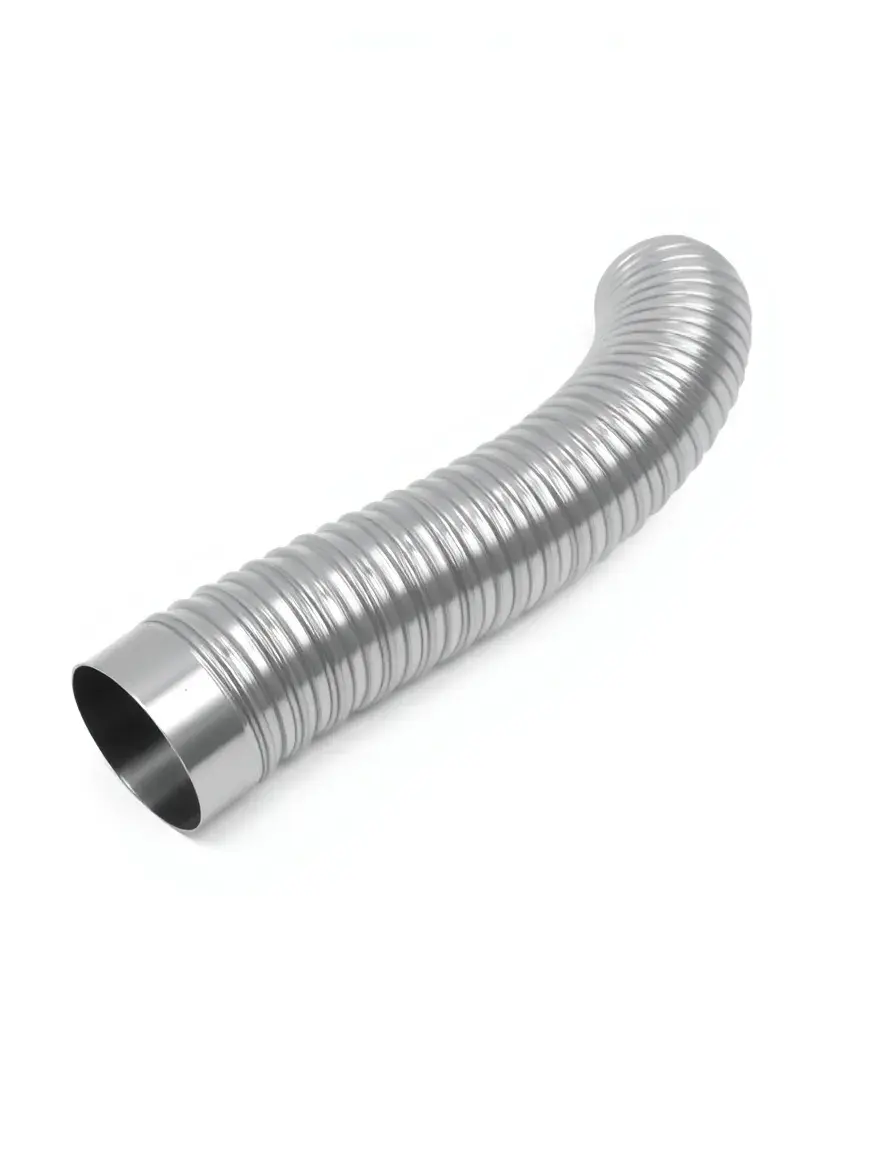 Tubo di ventilazione flessibile in alluminio per cappe e scarichi