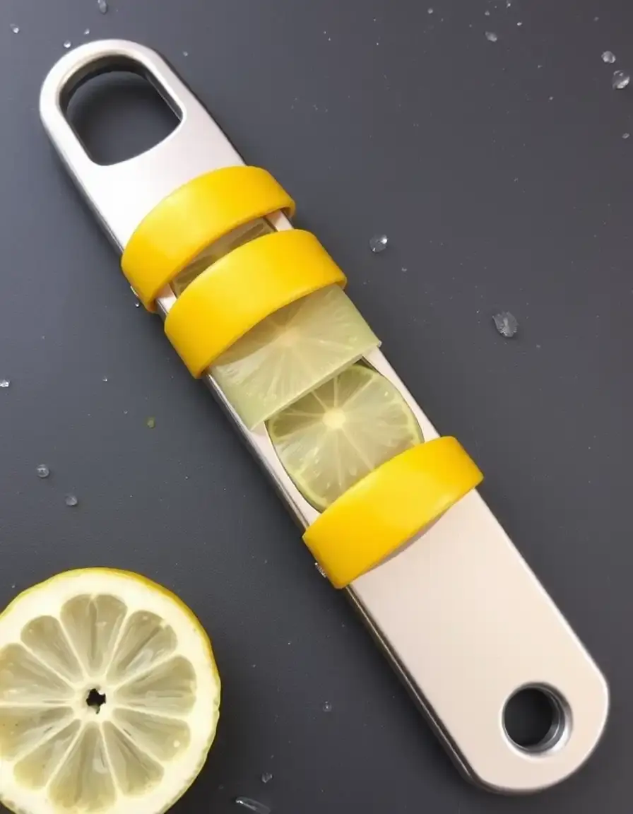 Pelapatate in acciaio per scorze di agrumi e zest