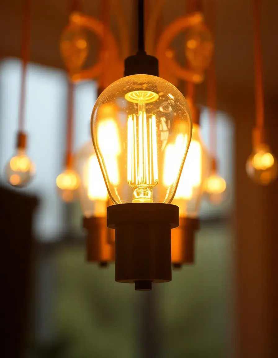 Lampadine LED per lampadari da cucina moderni luce calda