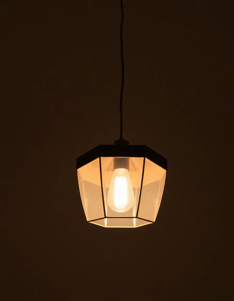 Pendant Lamp Single lampada a sospensione geometrica cucina