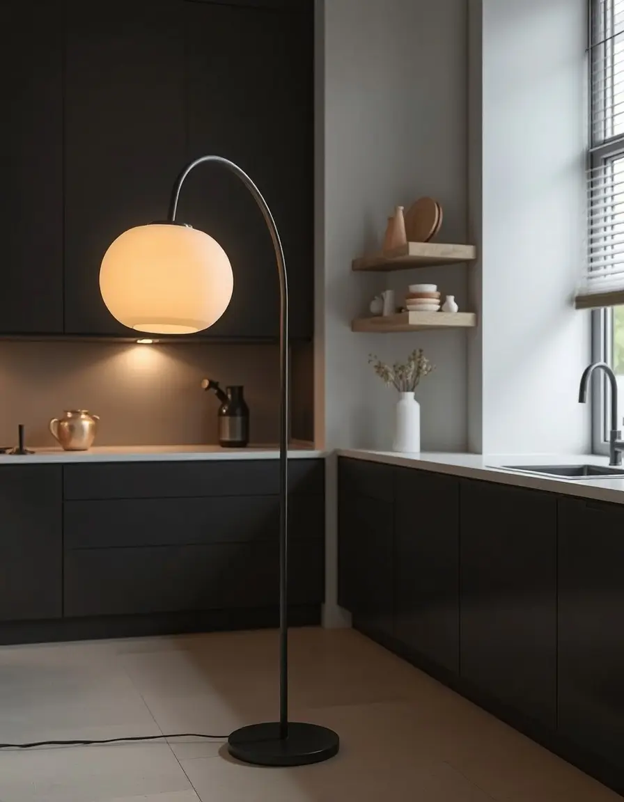Floor Lamp Slim lampada arco cucina