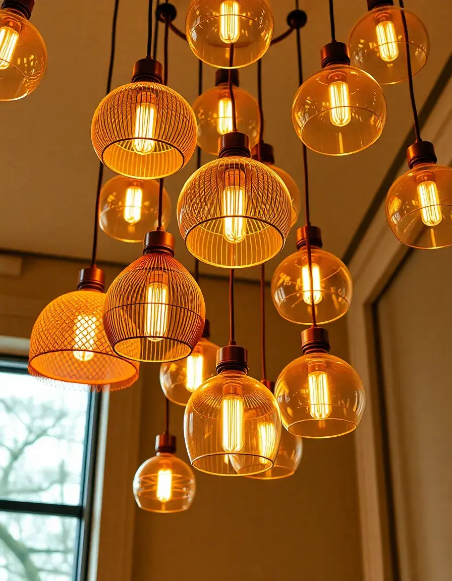 Cluster Pendant Set lampade a sospensione altezze miste