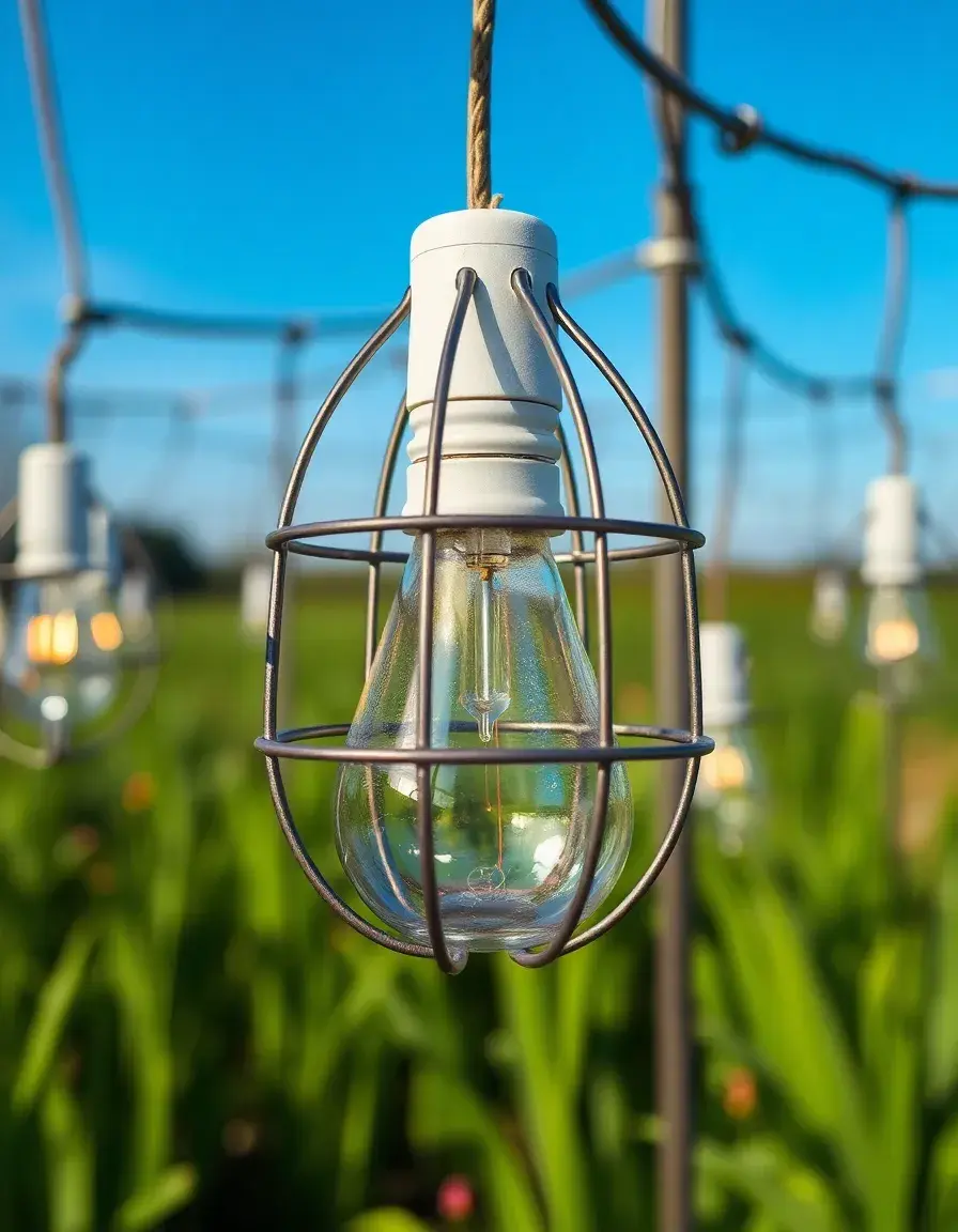 Bulb Cage Guard protezione lampadina metallo