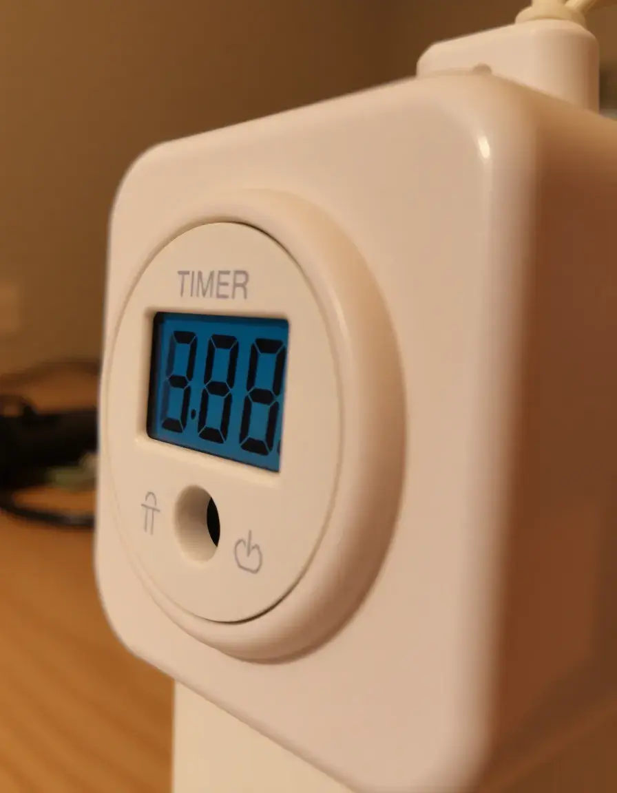 Timer digitale a spina per controllo automatico lampade